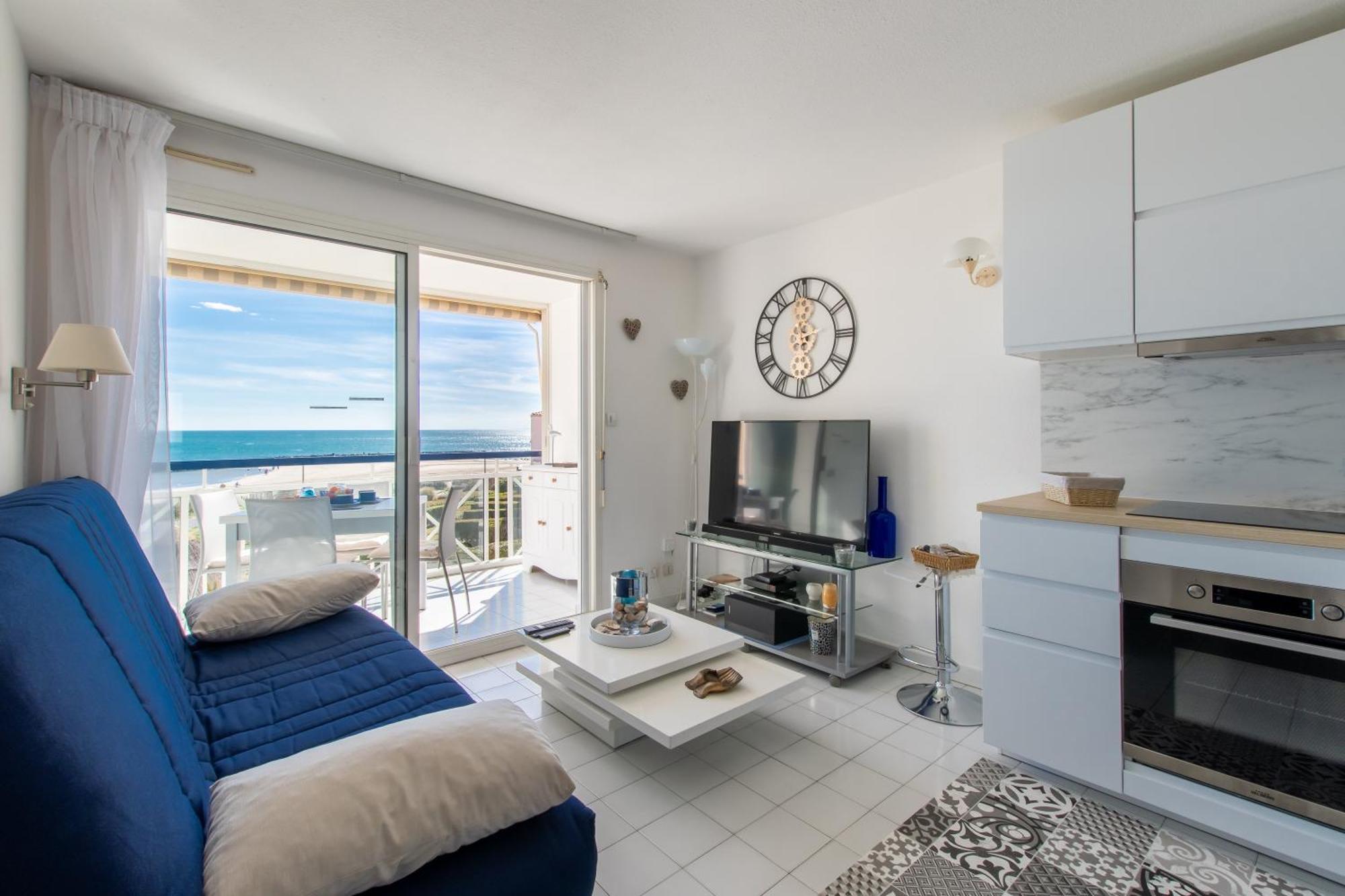 L'Evasion Bleue * Wifi * Bord De Mer * Piscine * Agde Ngoại thất bức ảnh