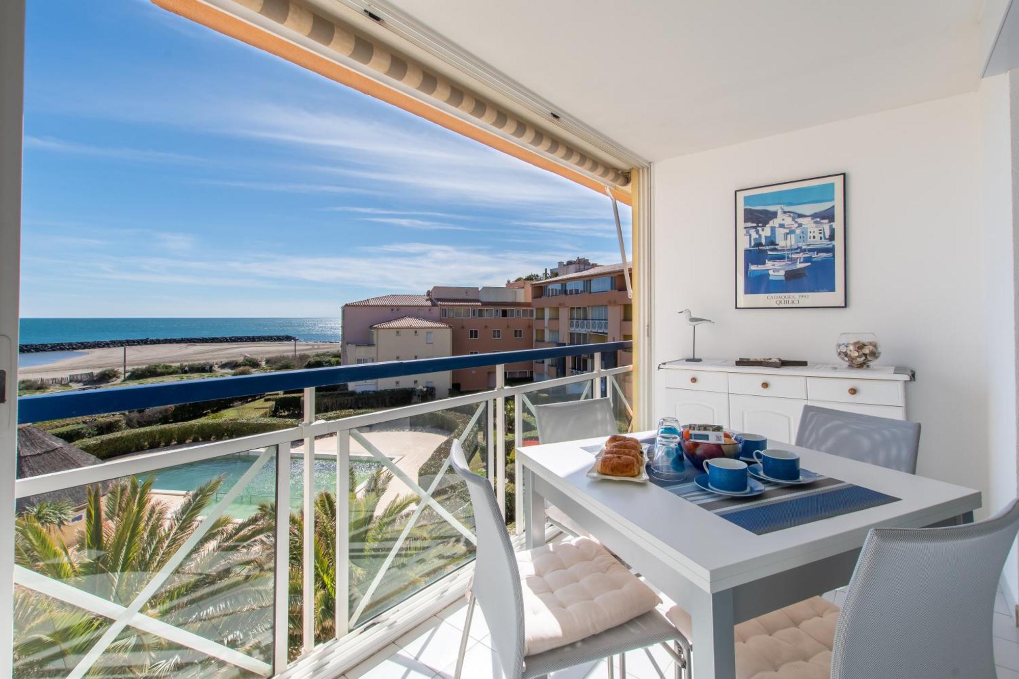 L'Evasion Bleue * Wifi * Bord De Mer * Piscine * Agde Ngoại thất bức ảnh